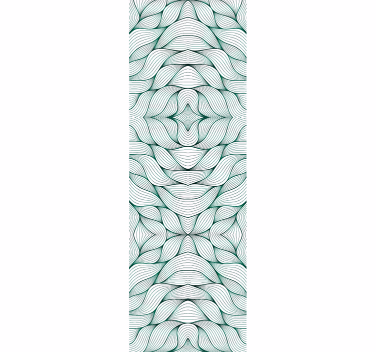 Onion pattern modern wallpaper - TenStickers