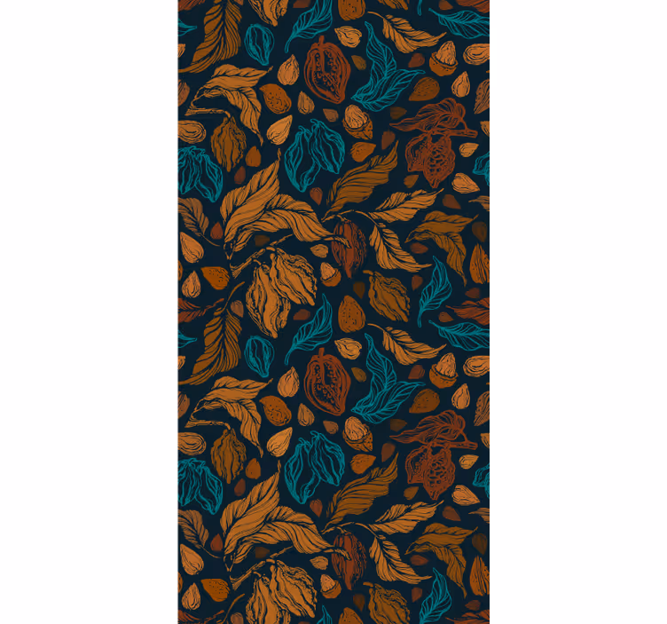 Nature wallpaper floral design - TenStickers