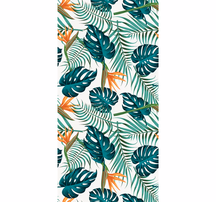 Forest with trees kitchen wallpaper - TenStickers
