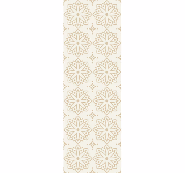 Floral wallpaper floral ornament design - TenStickers