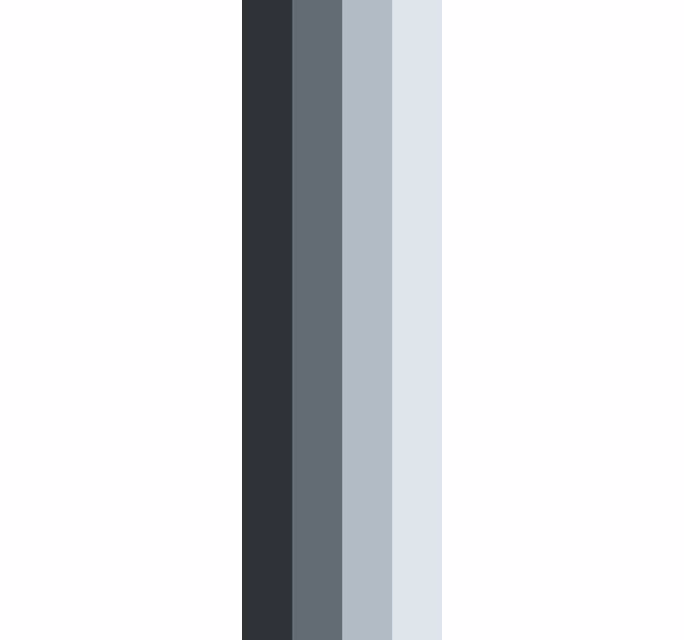 Elegant blue and gray pattern vertical stripes wallpaper - TenStickers