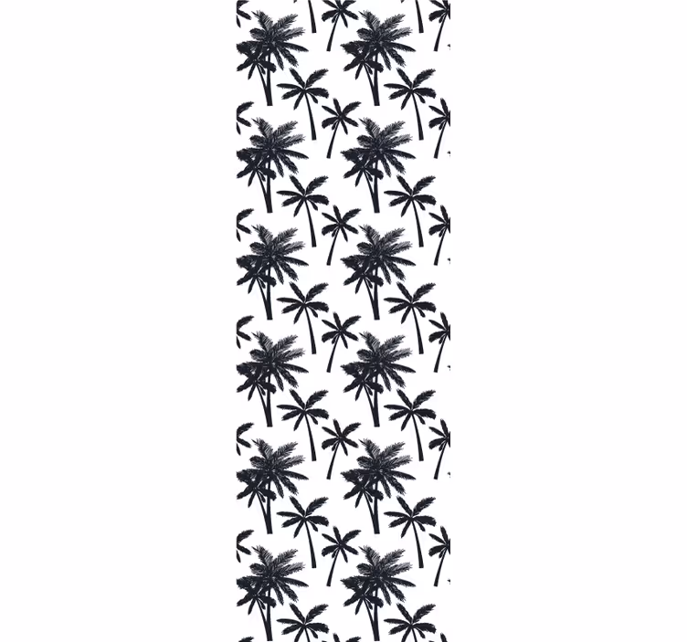 Leaf wallpaper palm leaf print - TenStickers