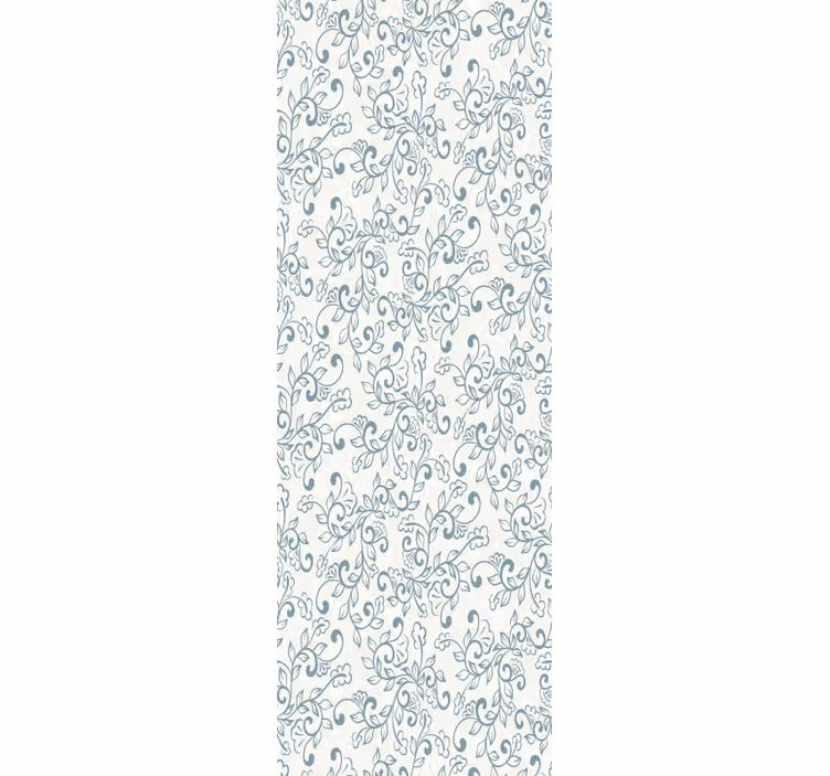 Lotus pattern Flowery Wallpaper - TenStickers