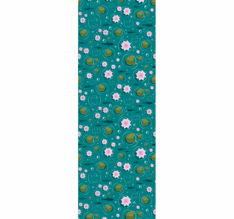 Aquatic Blossoms nature wallpaper - TenStickers