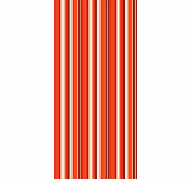 Striped Bedroom Accent vertical stripes wallpaper - TenStickers