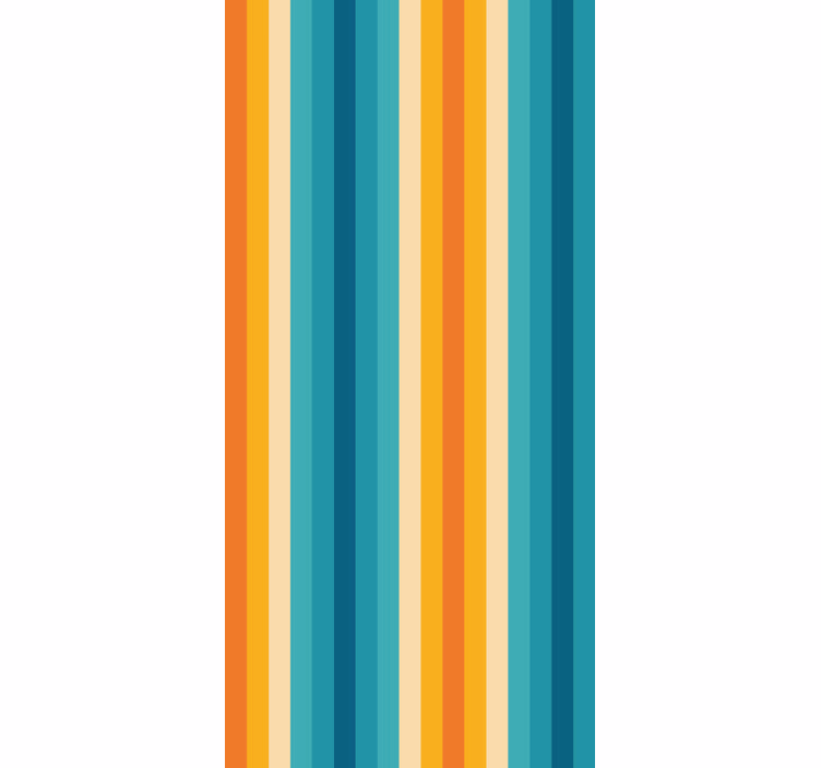 Striped Harmony vertical stripes wallpaper - TenStickers