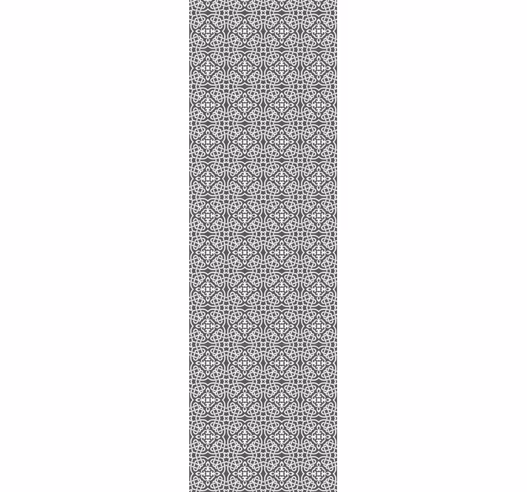 Ornamental Symmetry floral wallpaper - TenStickers