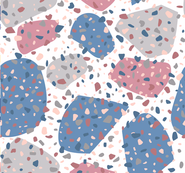 Speckled Terrazzo wallpaper polka dots - TenStickers