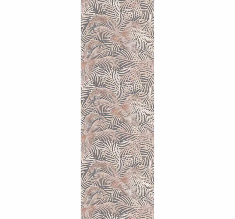 Leaf wallpaper with palm leaf designs - TenStickers