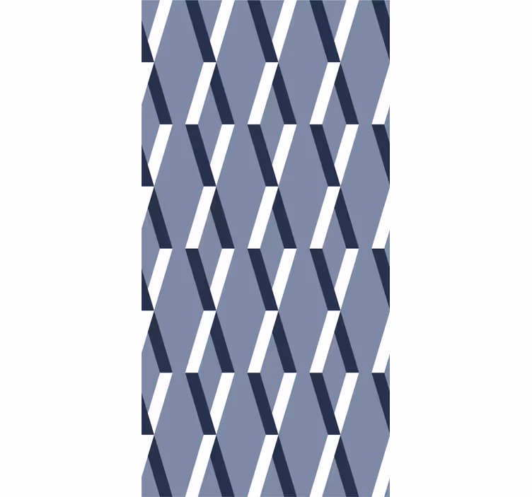 Angular Geometry geometric wallpaper - TenStickers