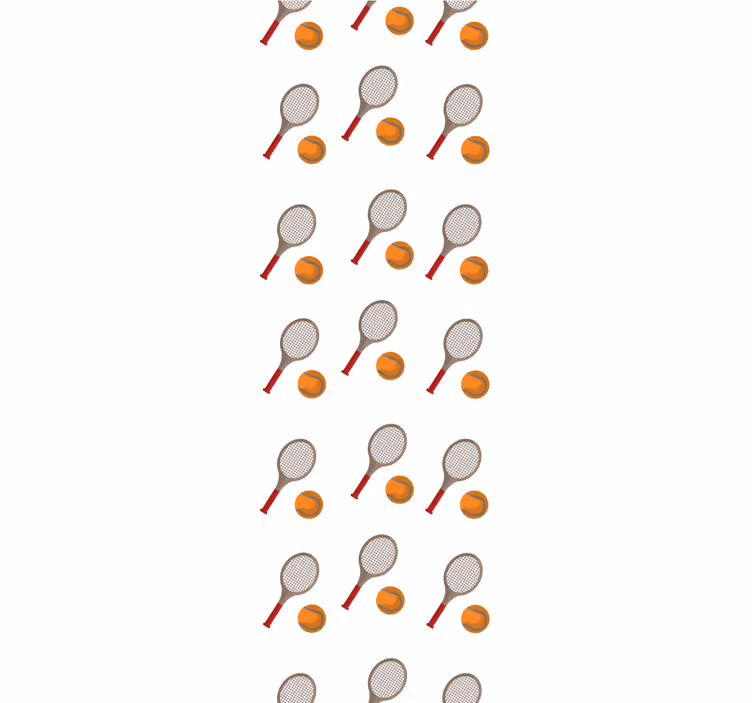 Teens wallpaper tennis inspired - TenStickers