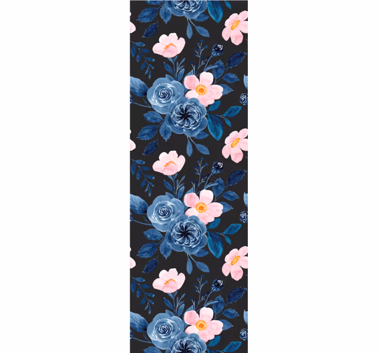Botanical Floral Elegance flower wallpaper - TenStickers
