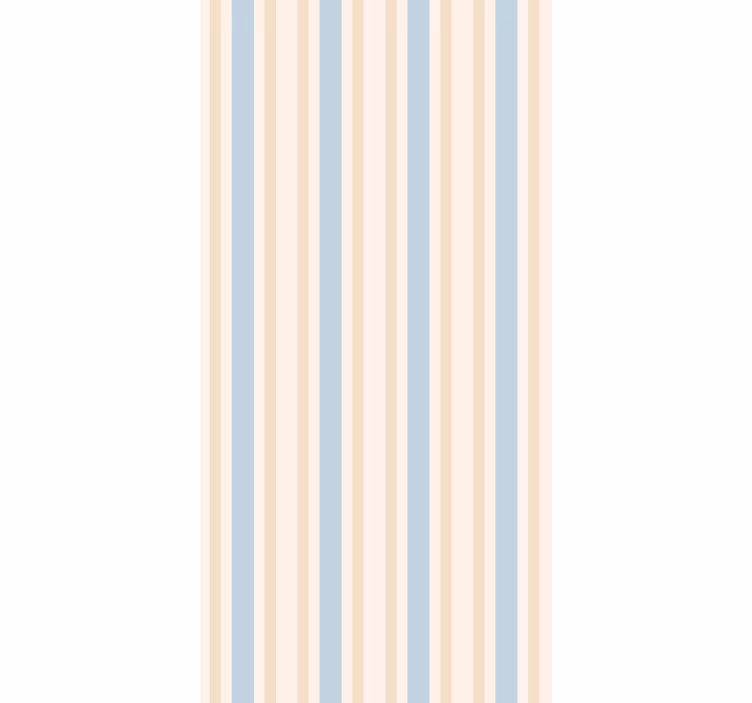 Striped Calmness horizontal stripes wallpaper - TenStickers