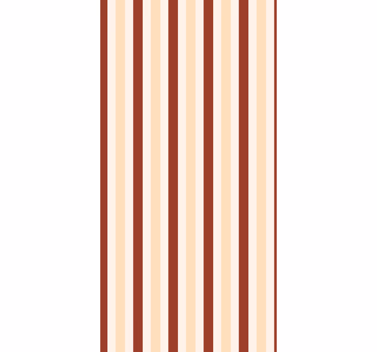Red and beige tones vertical wallpaper - TenStickers
