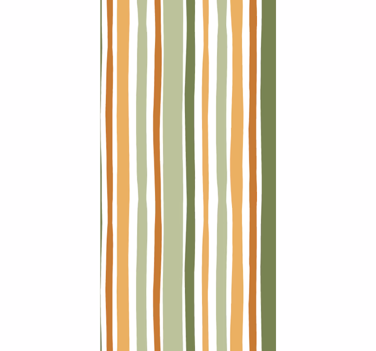 Striped Patterns horizontal stripes wallpaper - TenStickers
