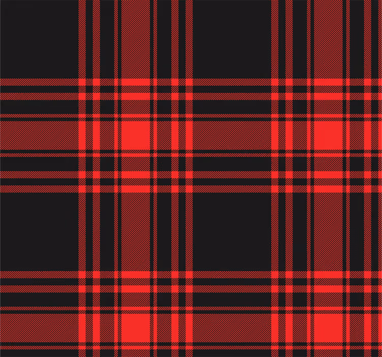 Classic Plaid striped wallpaper - TenStickers