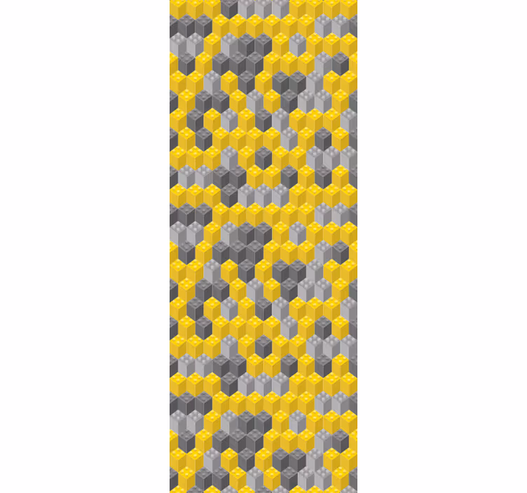 Geometric wallpaper geometric honeycomb - TenStickers
