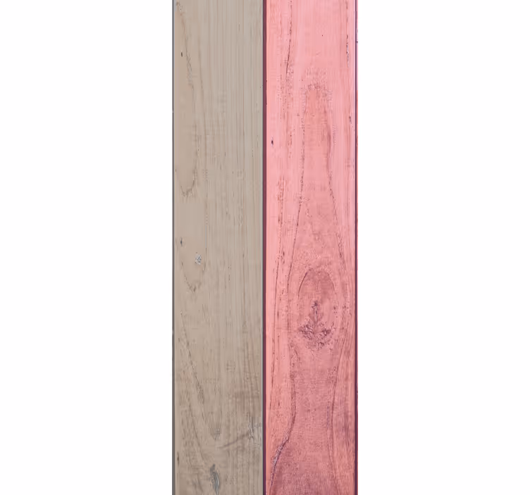 Wood effect wallpaper textured wood panels - TenStickers