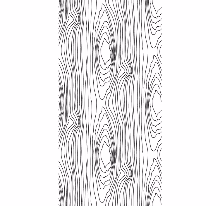 Black nature stripes Wedding Wallpaper - TenStickers