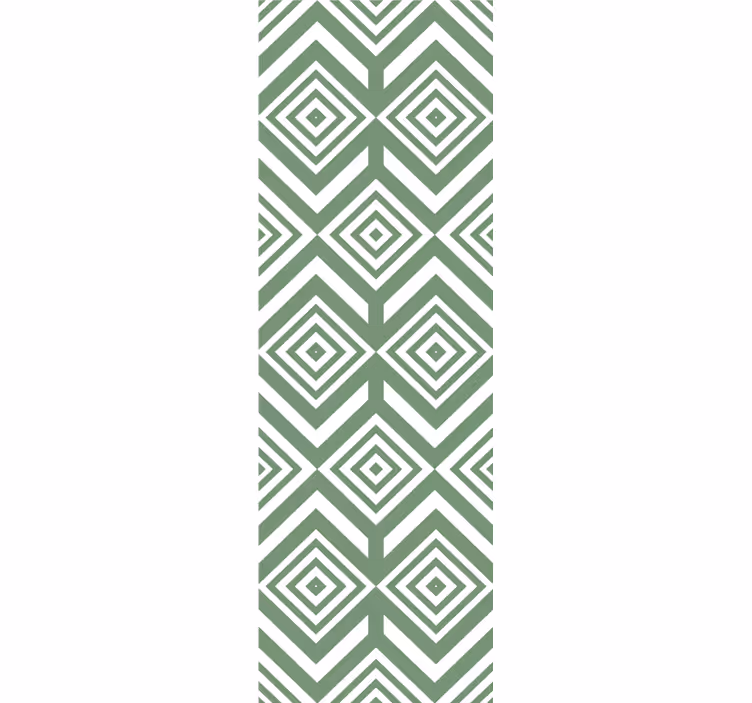 Angular Diamond Forms geometric wallpaper - TenStickers