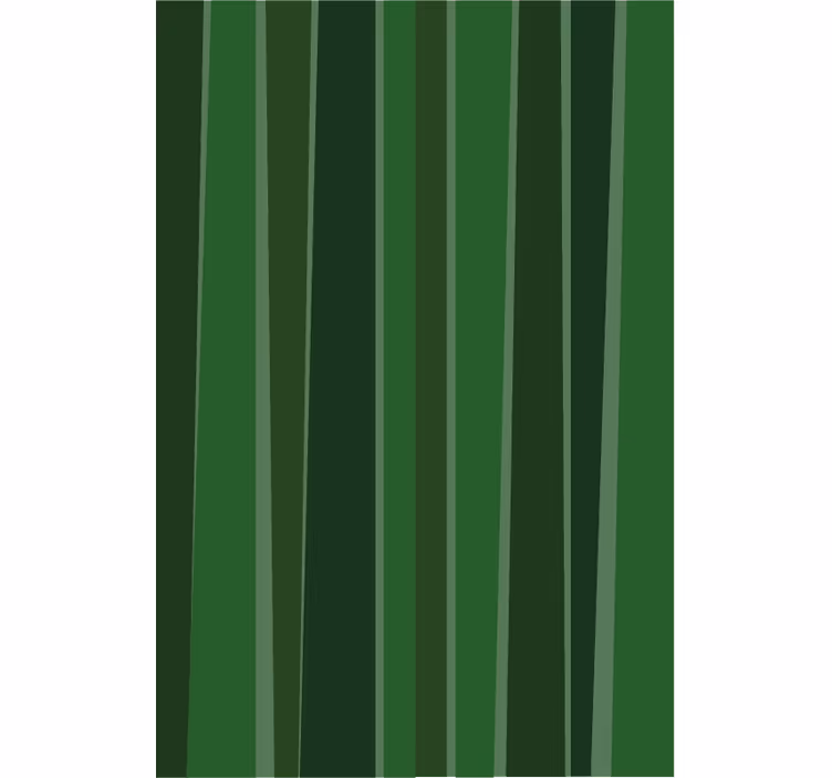 Green stripes pattern vertical wallpaper - TenStickers