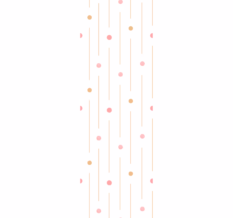 Spotted Lines wallpaper polka dots - TenStickers