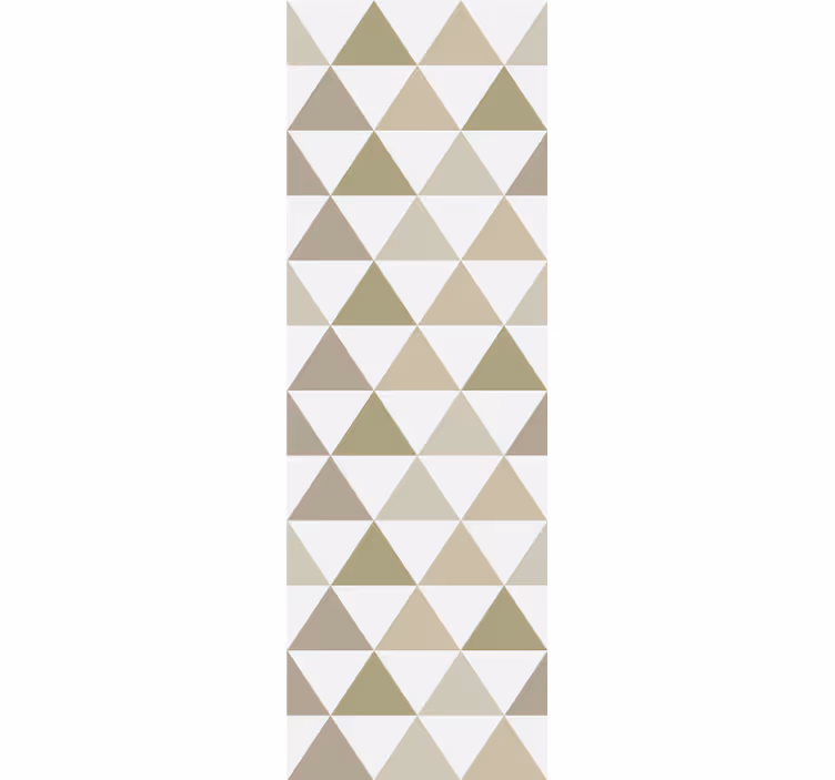 Triangle Array geometric wallpaper - TenStickers