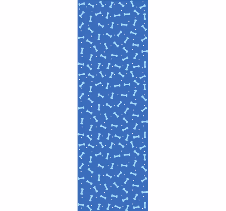 Geometric Bone Motif dog wallpaper - TenStickers