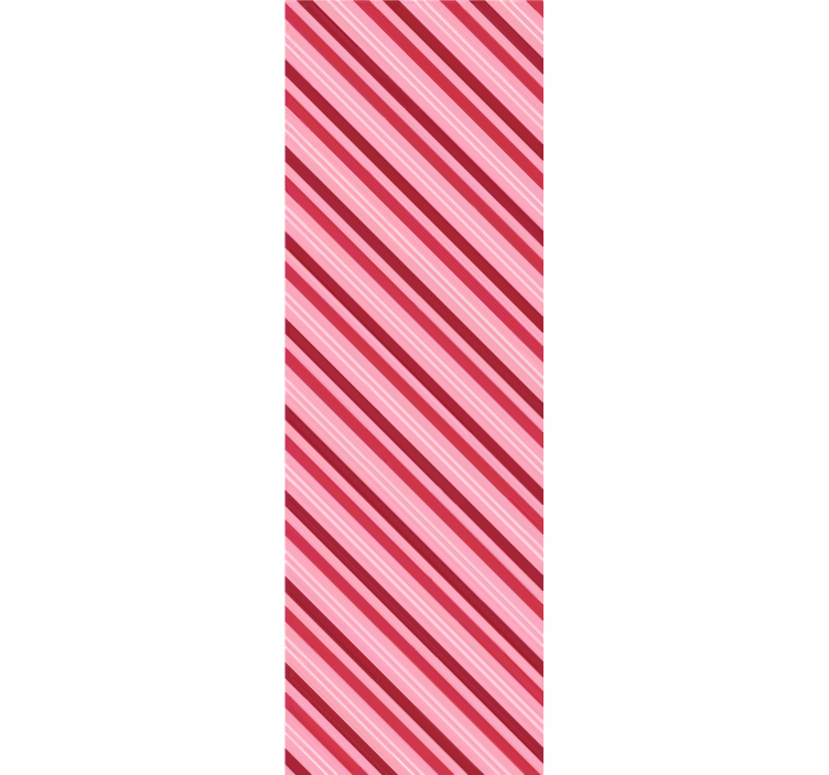 Diagonal Stripe striped wallpaper - TenStickers