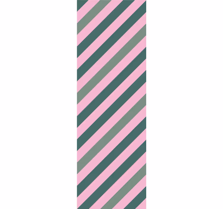 Diagonal Striped Elegance horizontal stripes wallpaper - TenStickers