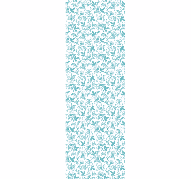 Ornate Scrolls leaf wallpaper - TenStickers