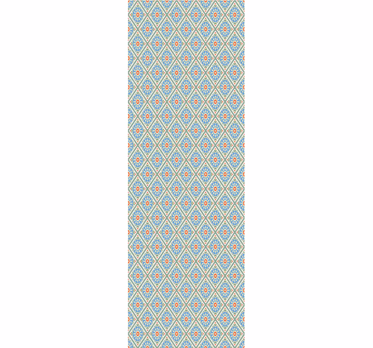 Tile wallpaper with detailed tile pattern - TenStickers