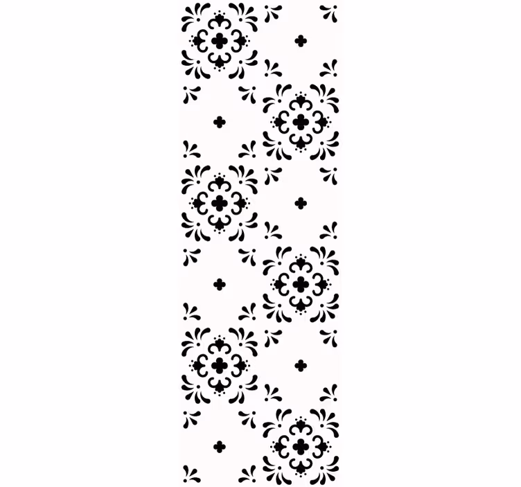 Botanical Ornament floral wallpaper - TenStickers