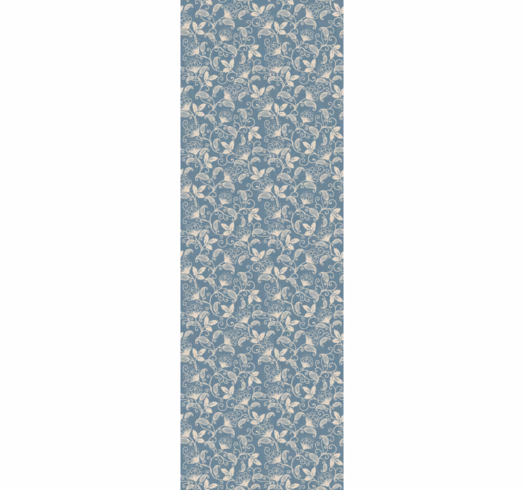 Floral wallpaper floral vintage design - TenStickers