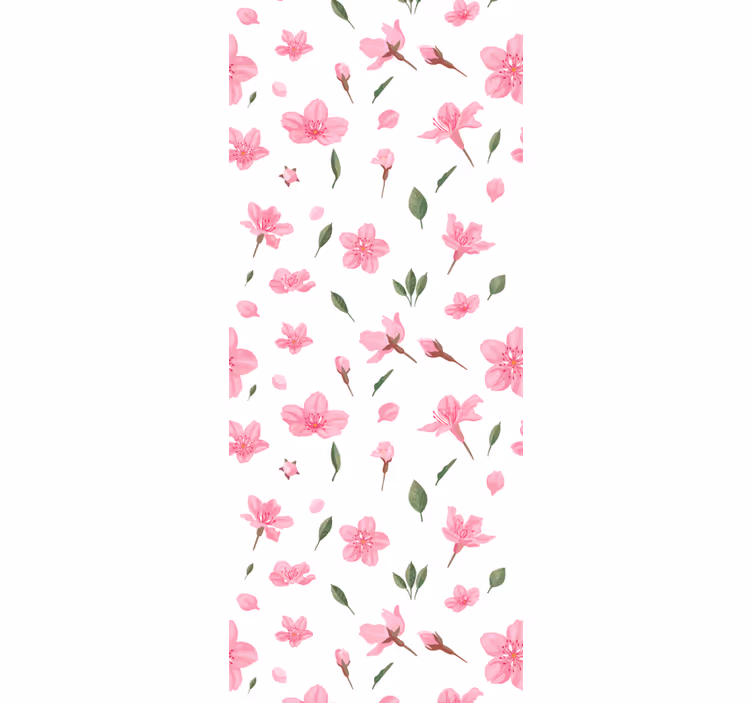 Pastel pink blossom flowers flower Wallpaper - TenStickers