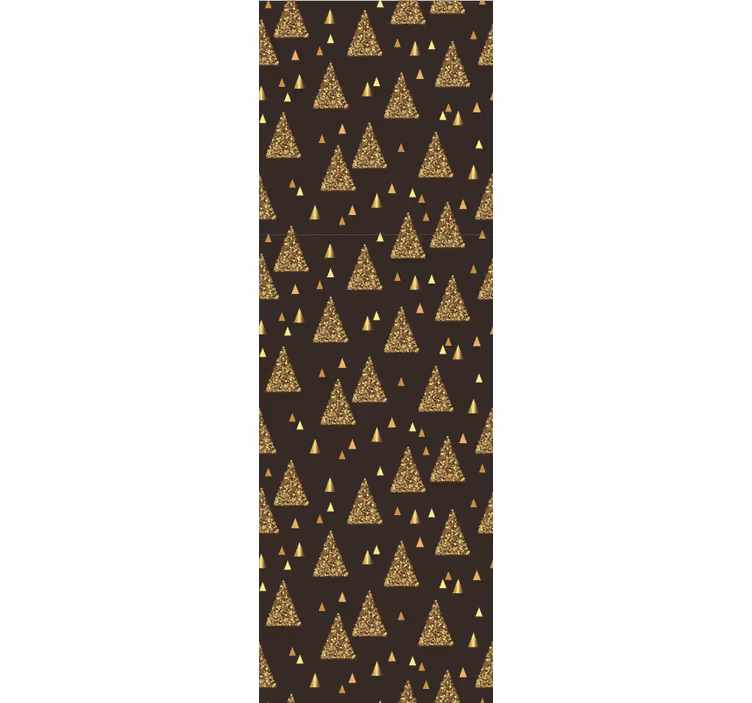 Golden Triangle Motif wallpaper - TenStickers