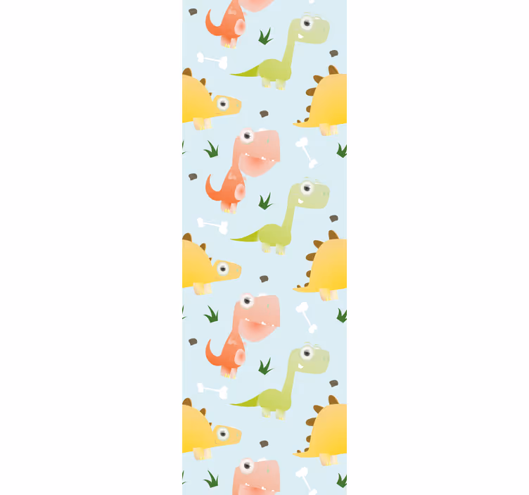 Dinosaur wallpaper playful dinosaur designs - TenStickers
