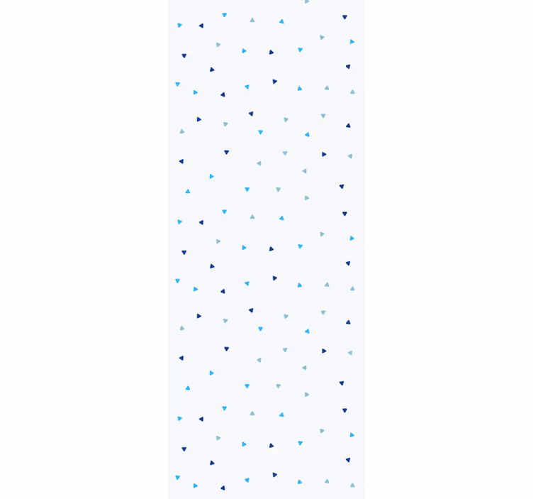 Minimalist Triangles geometric wallpaper - TenStickers