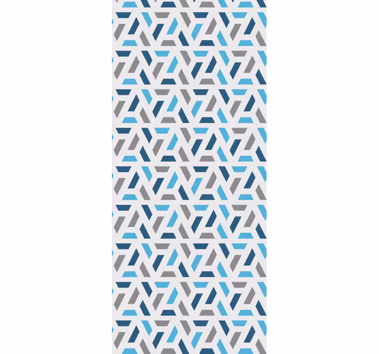 Abstract Interlocking Patterns geometric wallpaper - TenStickers
