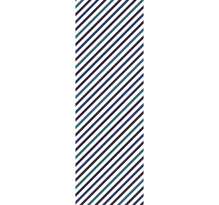 Horizontal stripes wallpaper diagonal stripes pattern - TenStickers