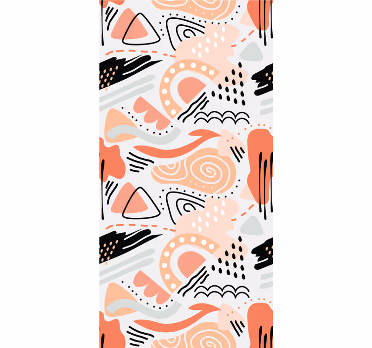 Conceptual Forms abstract wallpaper - TenStickers