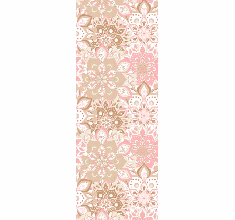 Botanical Decorative Grace floral wallpaper - TenStickers