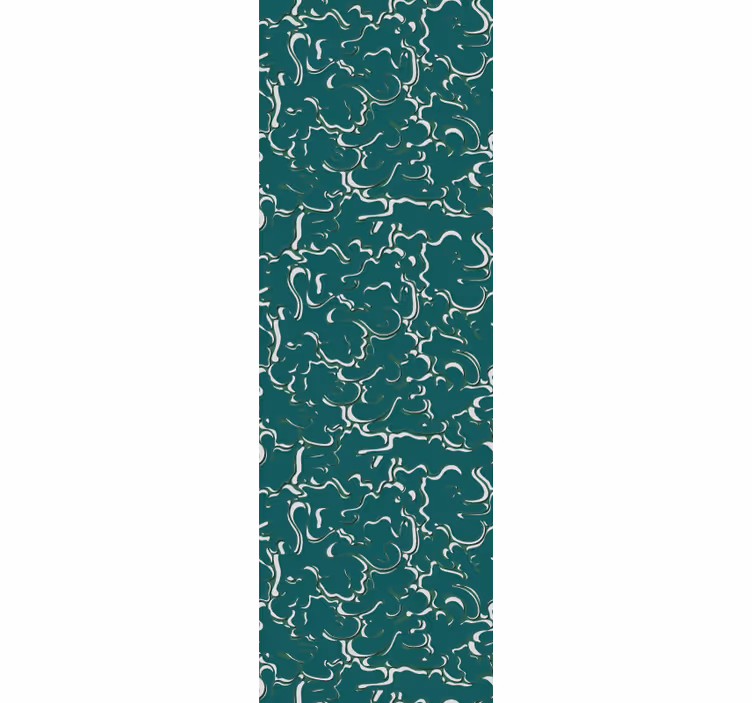 Abstract Swirls geometric wallpaper - TenStickers