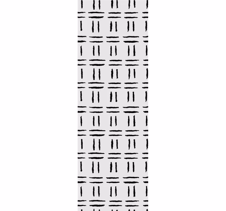 Geometric line configuration skandinavian wallpaper - TenStickers