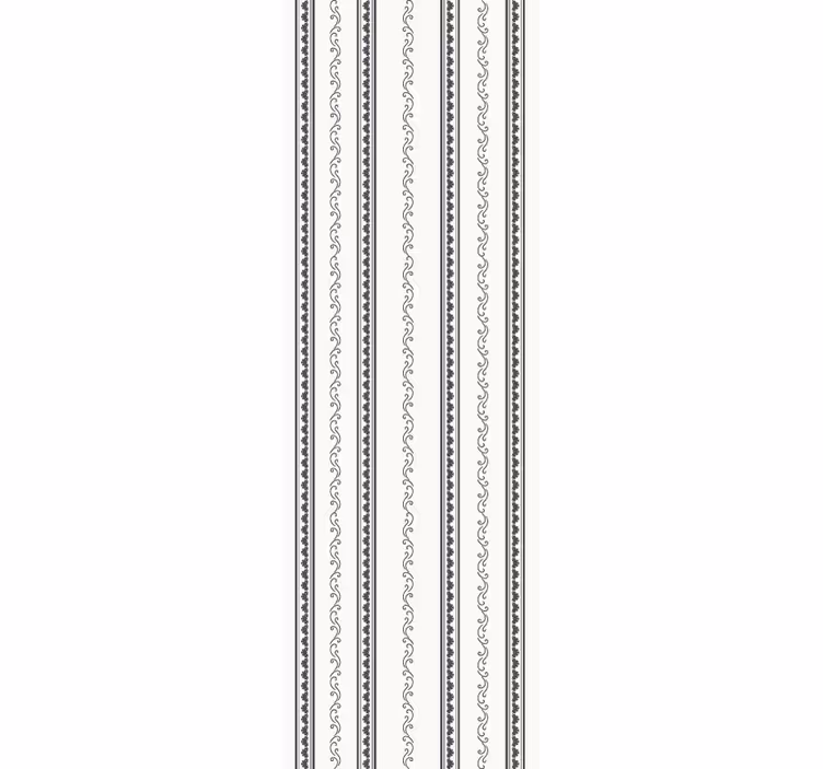 Striped wallpaper with elegant striped motif - TenStickers