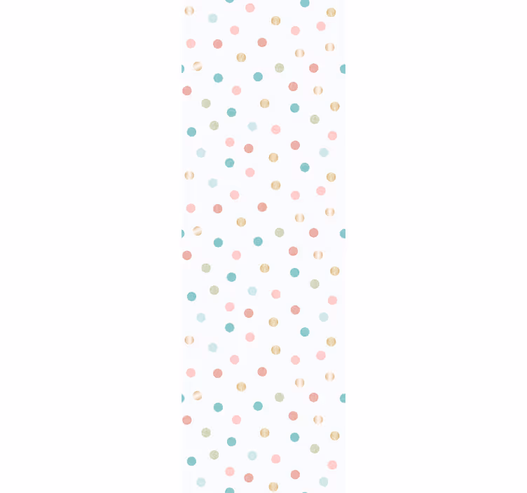 Wallpaper polka dots playful patterns - TenStickers