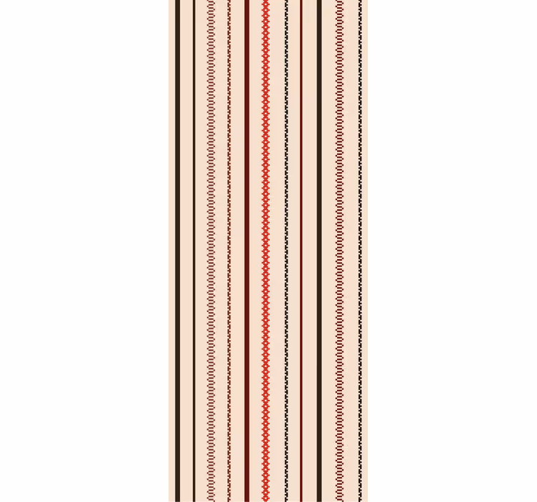 English layered look Horizontal wallpaper - TenStickers