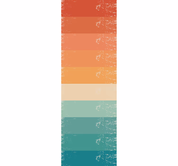 Distressed Stripe Pattern horizontal stripes wallpaper - TenStickers