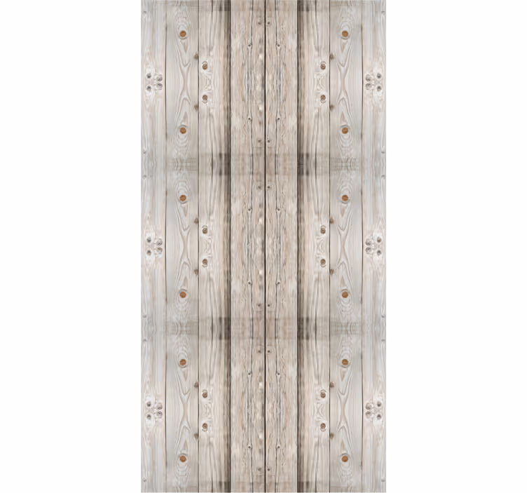 Rustic Plank Simulation wood effect wallpaper - TenStickers