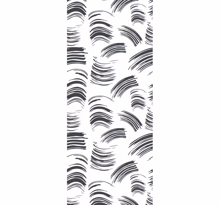 Dynamic Brush Strokes 3D wallpaper - TenStickers